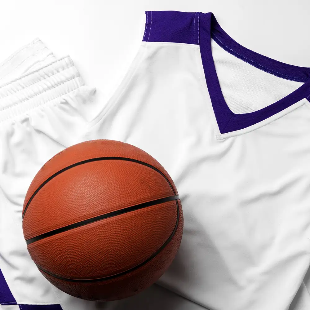 image of basketball and uniform